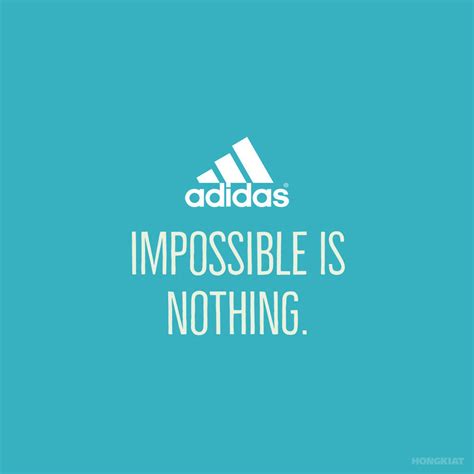 adidas company slogan|adidas latest slogan.